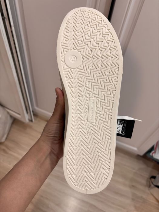 Белые мужские кеды Jack&Jones