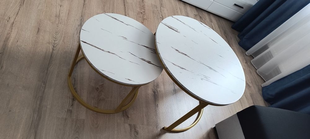 Vând set două măsuțe de cafea living