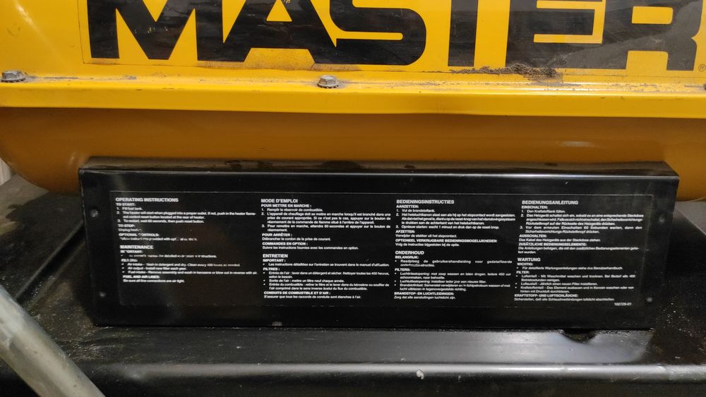 Тепловая пушка дизельная