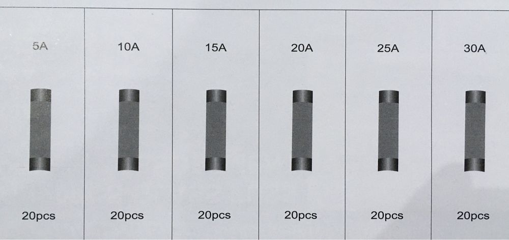 Стеклянный предохранитель