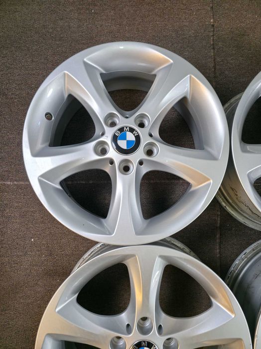 4 Jante Aliaj 5x120 17'' 7J ET 47 - OEM BMW Seria 1 E87 - Seria 3 E46 E90 E91 F30 F31 - X1