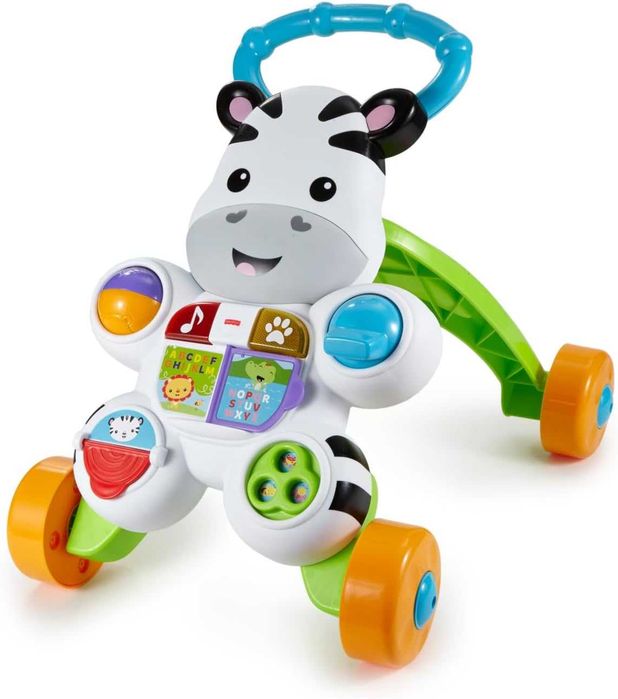 Бебешка проходилка Уолкър Зебра Fisher Price Музикална