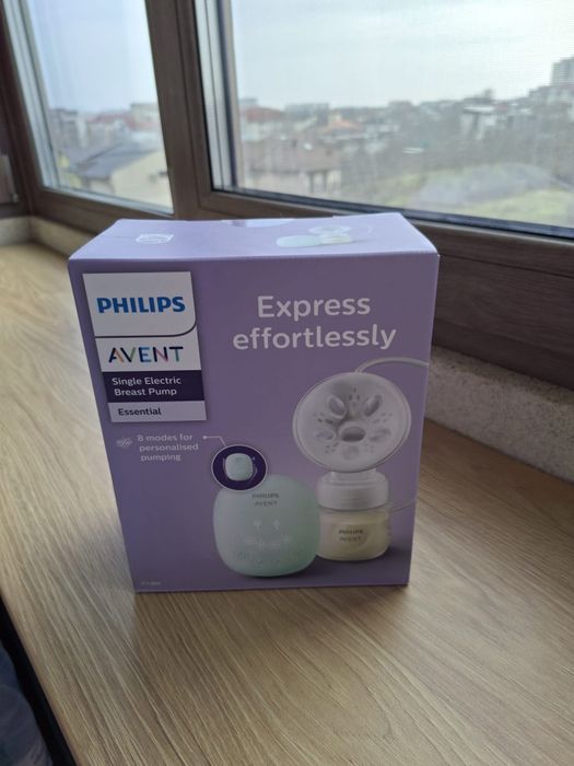 Pompa de san electrica Essential Avent, SCD323/20, Philips