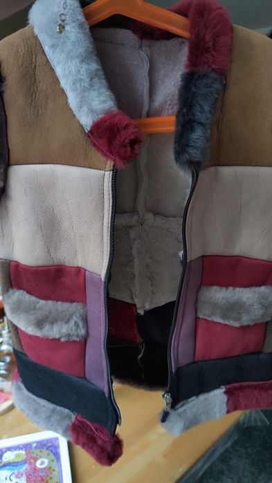 Bundita copii , veste piele naturala