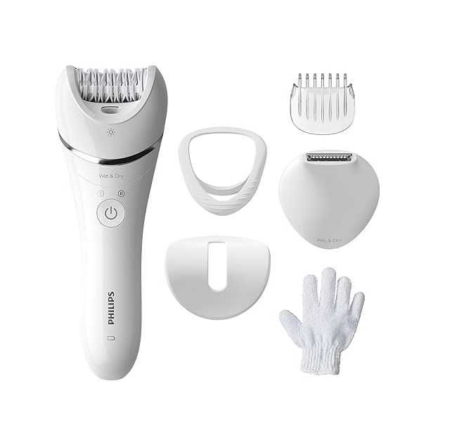 Епилатор Philips BRE715/00 Satinelle Advanced, 32 пинсети, 40 мин. работа