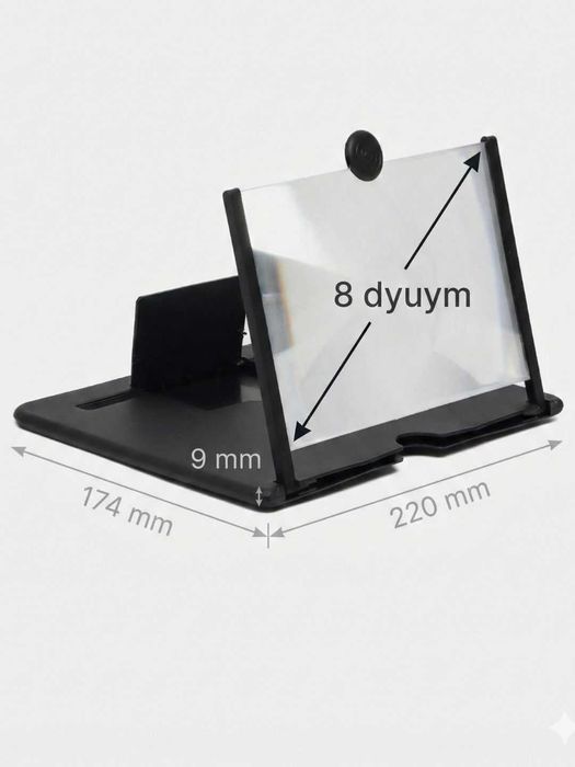 3D Ekran – Telefon uchun ekran kattalashtirgich!