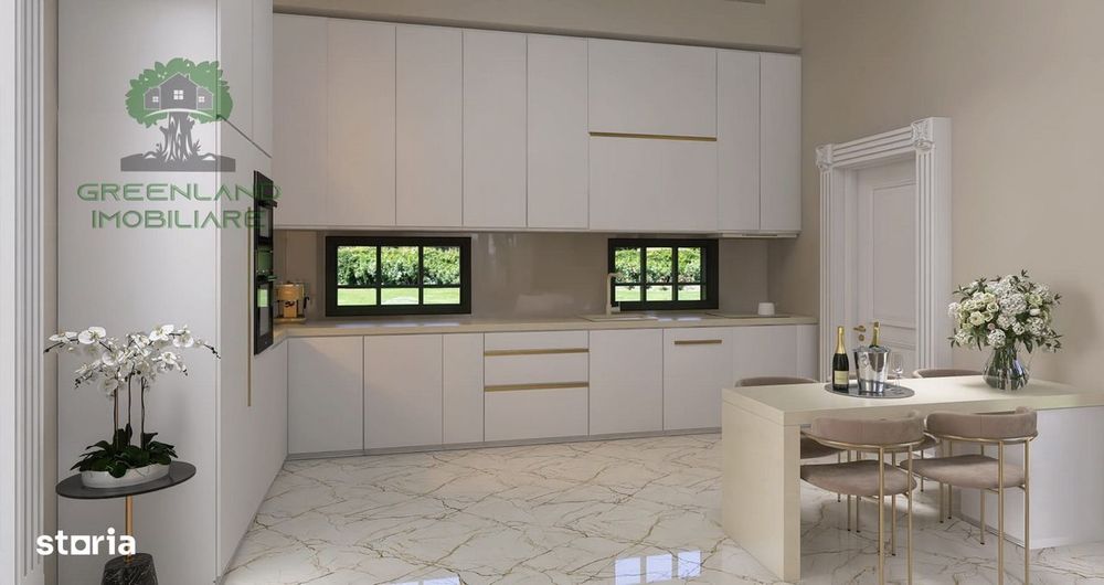 CASA PREMIUM PARTER, 4 camere, 2 bai, 138mp, teren 400mp, BUCIUM-VISAN