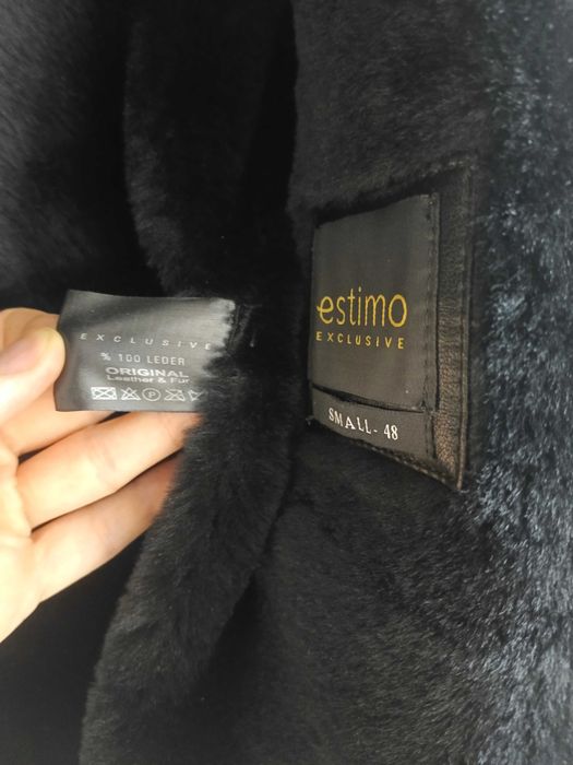 Дубленка мужская кожаная