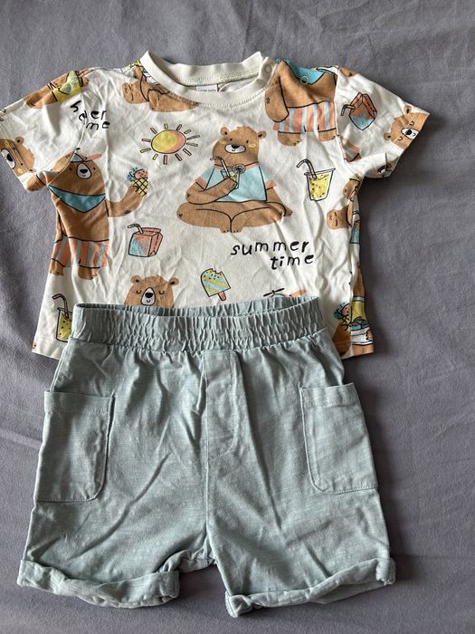 Летни дрешки за момче 6-12 мес.