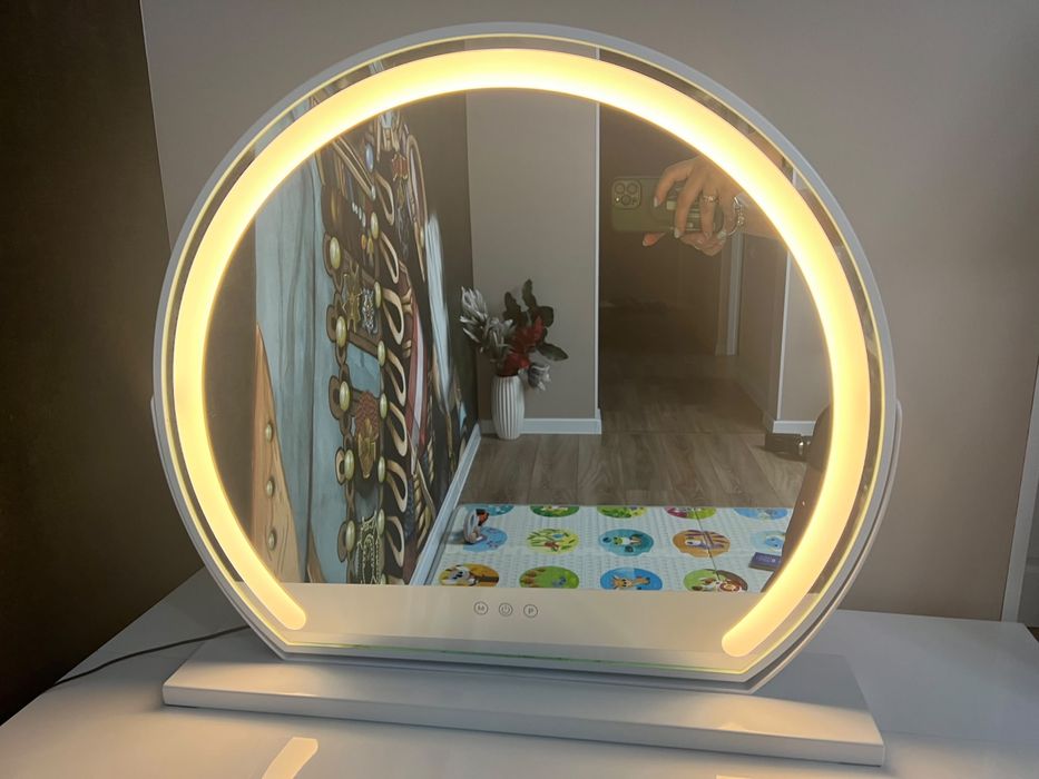 Oglinda make-up cu led