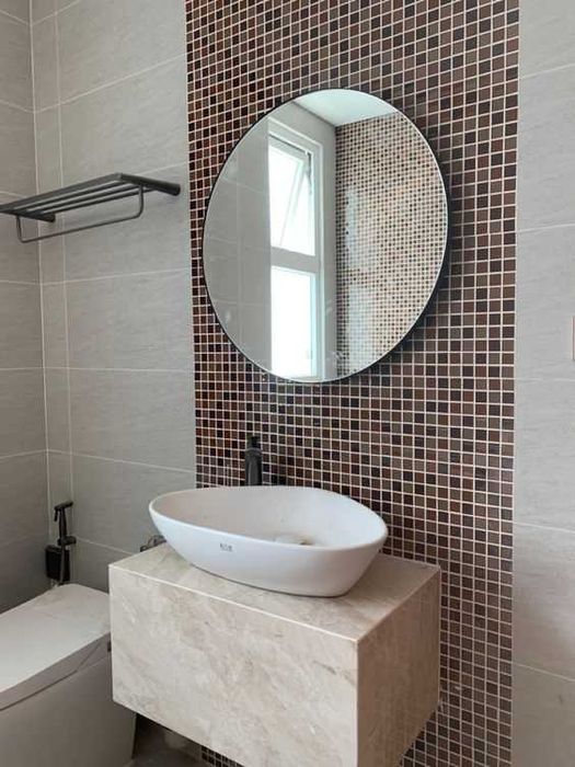 Зеркало круглое настенное интерьерное универсалное думалок ойна