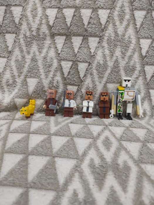 Лего майкрафт фигурки