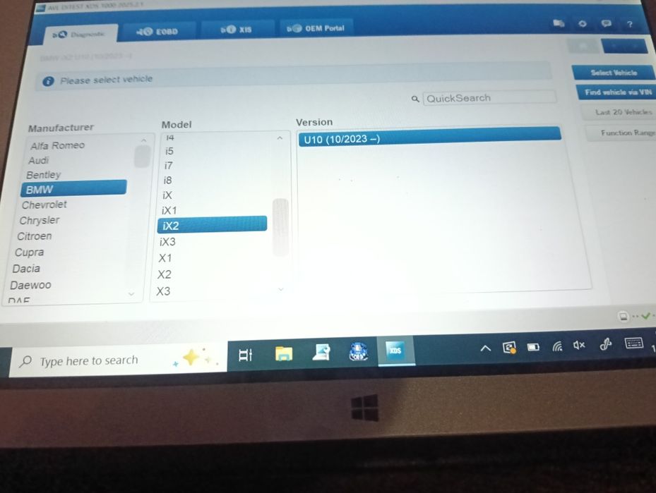 Vând tester auto AVL diatest vci1000