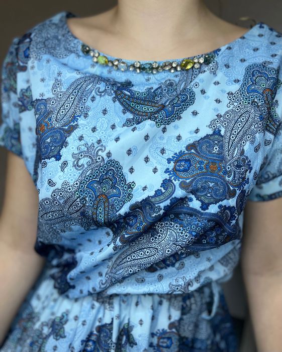 Длинное вечернее платье