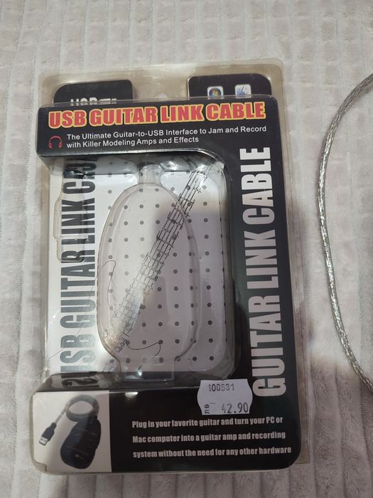 USB Guitar Link Cable – USB интерфейс за китара към компютър