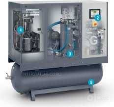 винтовые компрессор 4 kw | kompressor vintovoy | / garantiya bor