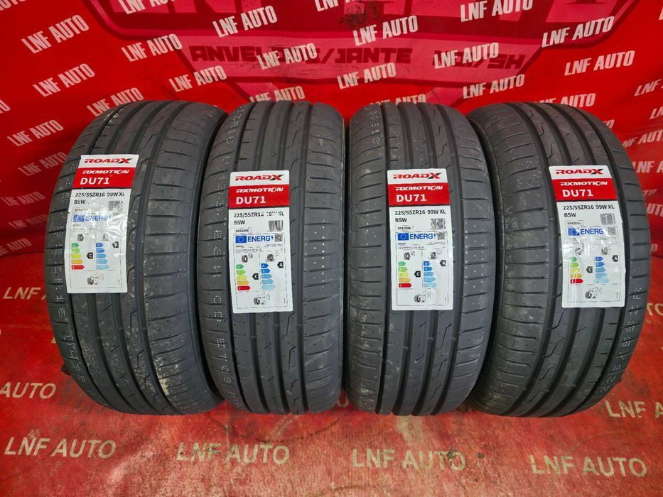 anvelope de vara - 225/55/16 - roadx - noi - dot 4923 !
