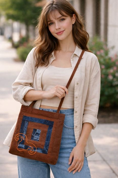 Шопер,сумка,косметичка ручная работа