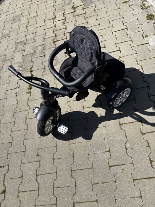 Детска триколка Bentley 6 в 1, черна отлично състояние