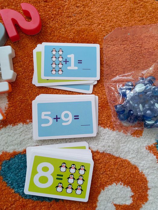 образователна игра везна за учене на цифрите и за смятане