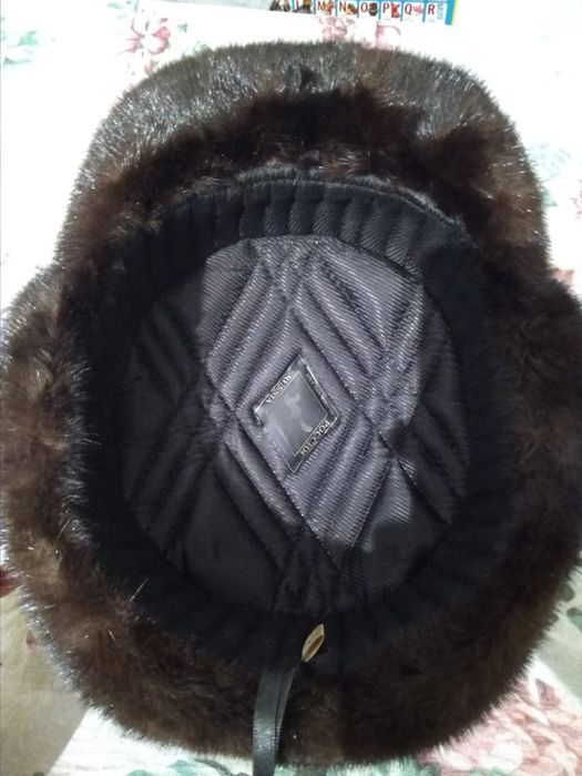 Мужская норковая шапка