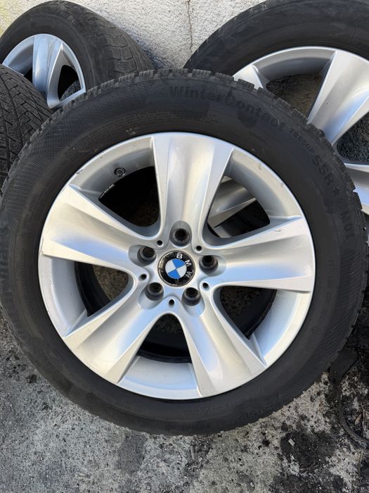 Оригинални джанти с зимни гуми за бмв ф10 17-ки