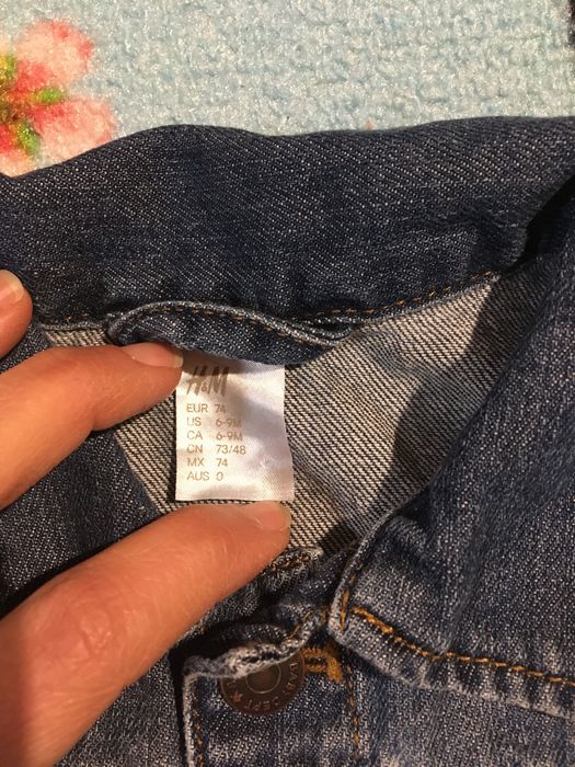 Бебешко дънкено яке на Hm