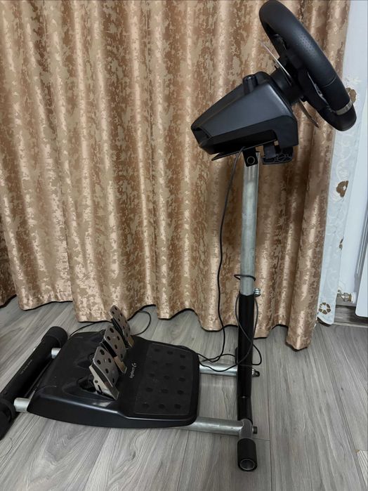 Pachet complet Sim Racing: Volan Logitech G920 + Shifter Custom + Frână de mână USB + Wheel Stand