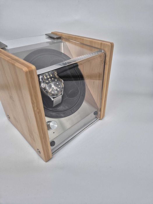 Watch Winder Smith Bamboo 2 Ceasuri Automate - Resigilat (Incomplet)