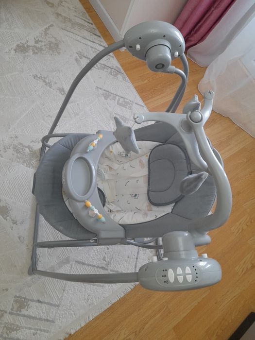 Качели шезлонг babyton