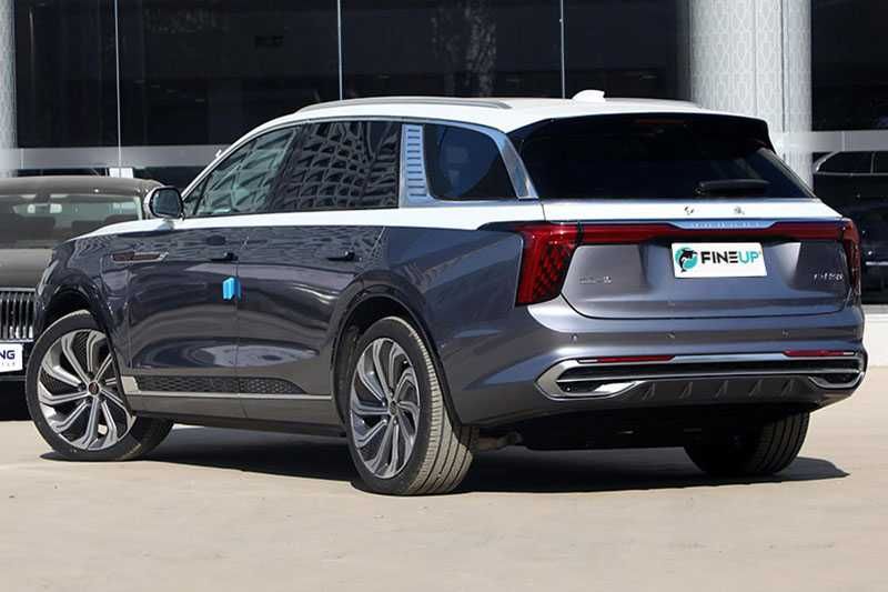 HONGQI EHS9 orqa Oynasi