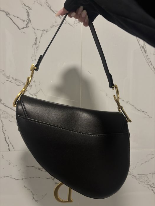Dior Saddle Bag Black Medium
