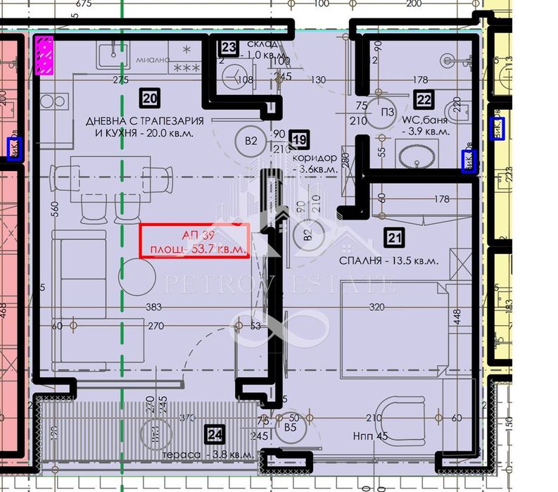 Продава се Двустаен апартамент в Велинград - 63 кв.м за 1147 €/кв.м - Снимка #2