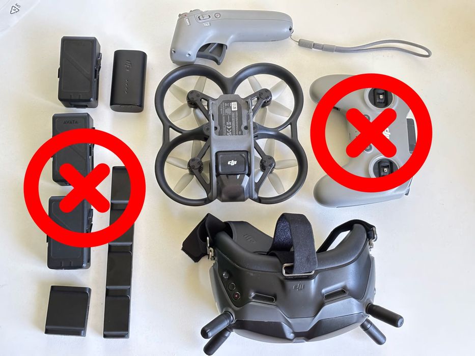 dji Avata + FPV Goggles V2