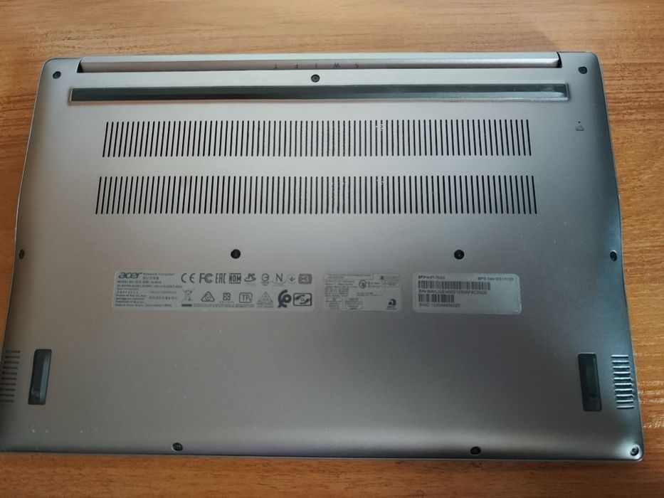 Лаптоп / Ултрабук Acer Swift 3/ i7-1065g7/16gbRAM/512gb ssd.