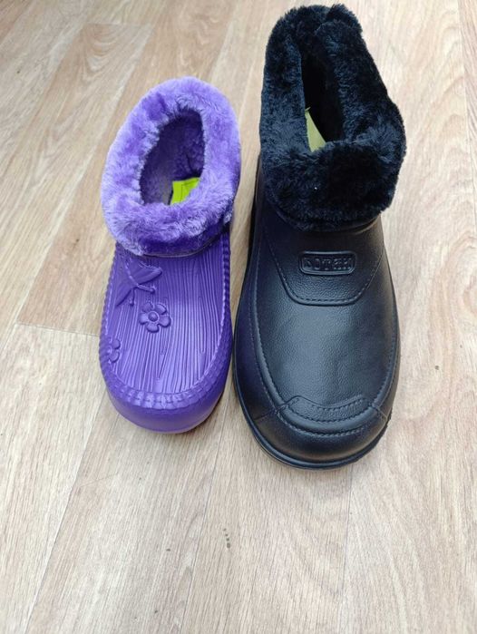 Галоши утепленные