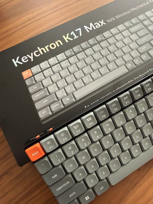Keychron K17 Max 96% – tastatură mecanică wireless, FULL BOX, Brown tactile