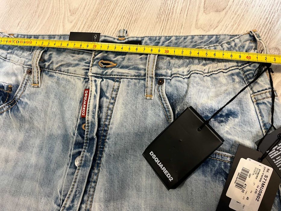 Dsquared2 bermude S - M sau 44-46 italy, oversize, retail 510 euro