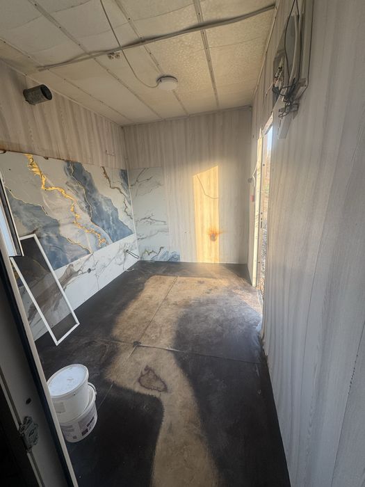 Контейнер обшитый готовый теплый