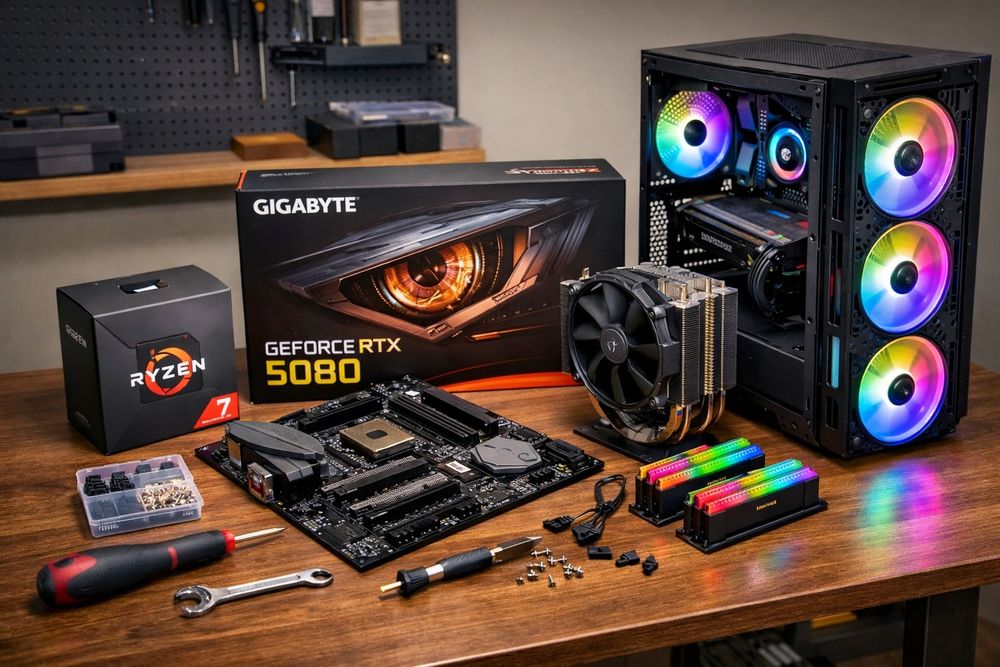 Ofer Servicii Asamblare PC Profesionale