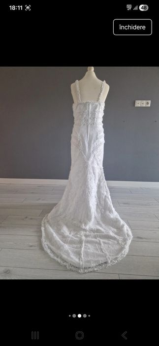 Rochita albă mireasa-cununie