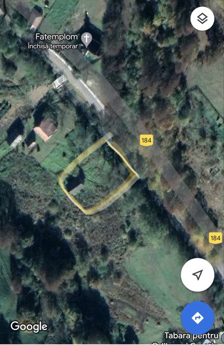 Vând teren intravilan,sat Lunca Largă(Ocoliș)Alba