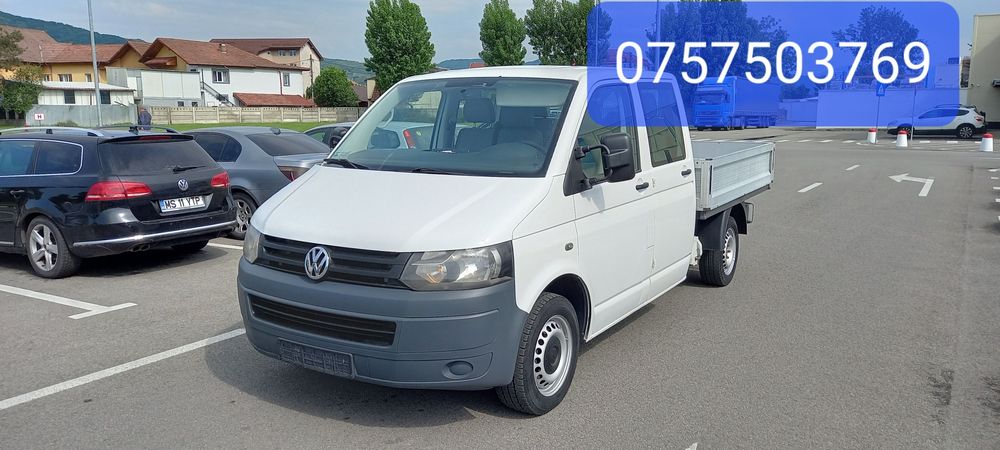 Volkswagen Transporter 2.0Tdi 6locuri Doka/ adusa de 2zile/klima, navi