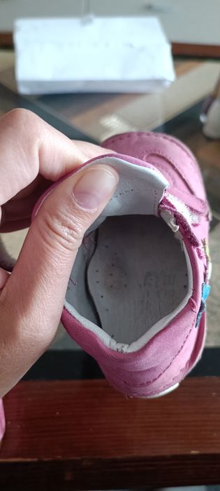 Кожени детски обувки 21 номер