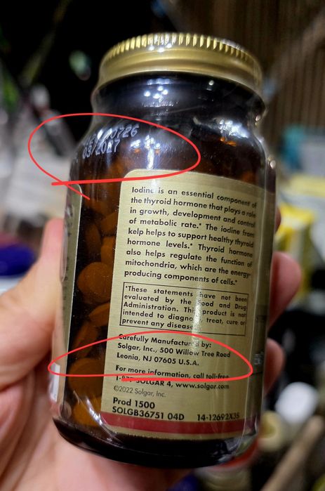 ДОСТАВКИ НЕТ Solgar kelp iodine 200 океанический органический 250штUSA