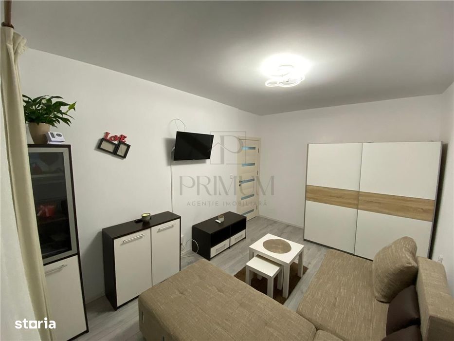 GIROC, AP. CU 1 CAMERA, mobilat , decomandat + LOC DE PARCARE INCLUS
