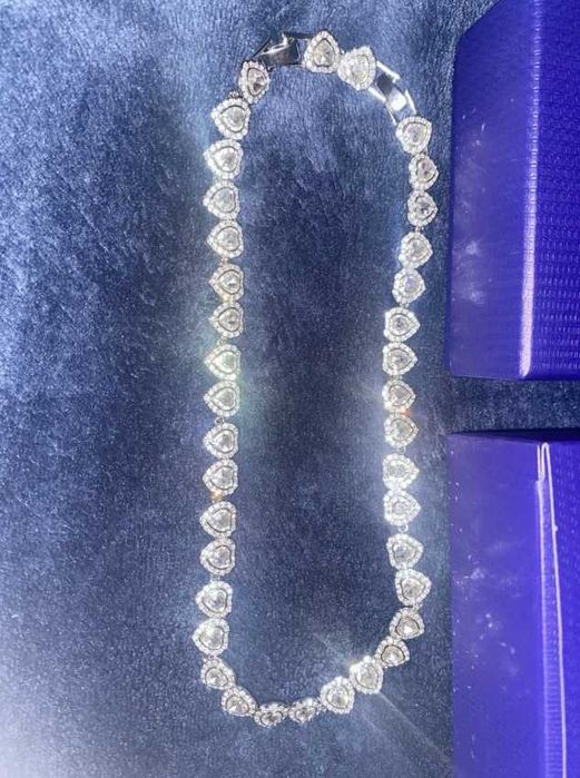 Colier Swarovski Angelic Argintiu - nou, în cutie