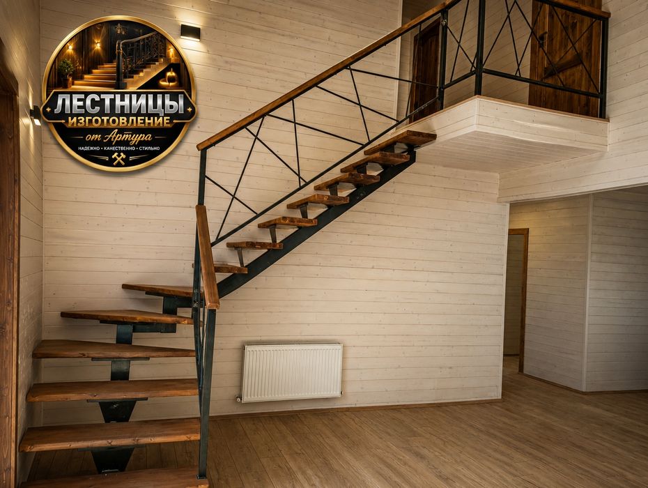 Изготовление лестниц из металла