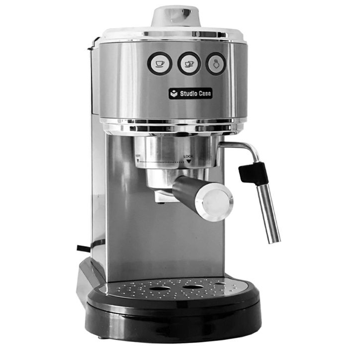 Espressor manual cafea  Studio Casa Senso SC2132, design slim, inox