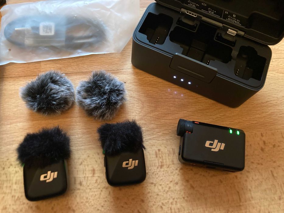 Микрофон DJI Mic Mini 2tx 1rx, type-c и на iPhone